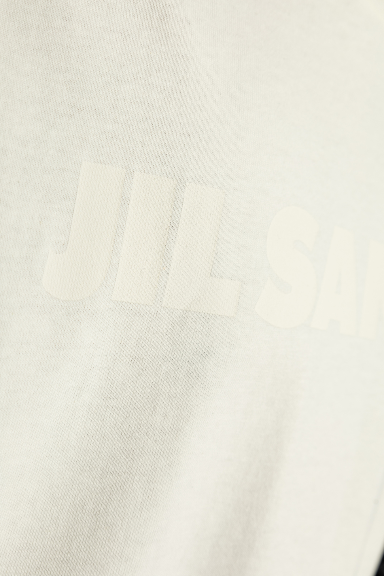 Cream T-shirt with logo JIL SANDER - Vitkac Canada